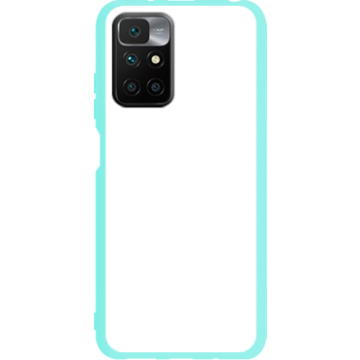 Phone case - casey Soft Flex Design - Marble Case - Blue Marble with gold stripe - mint