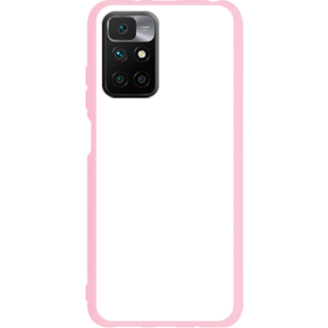 Phone case - casey Soft Flex Design - Marble Case - White Marble - pink