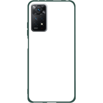 Phone case - casey Soft Flex Design - Marble Case - White Marble - green