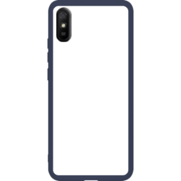 Phone case - casey Soft Flex Design - Marble Case - Blue Marble - navy blue