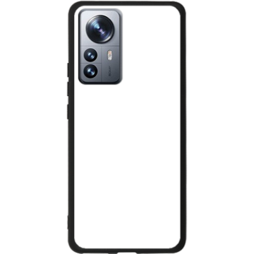 Etui na telefon - casey Soft Flex Design - Flora - Kasiags Flora Dark Pattern - czarny