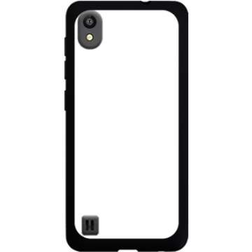 Phone case - casey Soft Flex Design - Marble Case - Black Marble - black