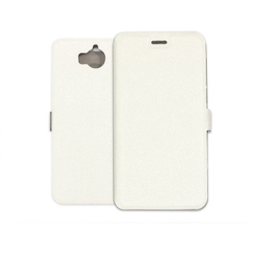Huawei Y6 (2017) Case - Wallet Book - white