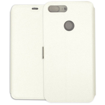 Honor 9 Lite Case - Wallet Book - white