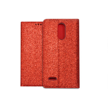 LG K8 (2018) Case - Glitter Book - red