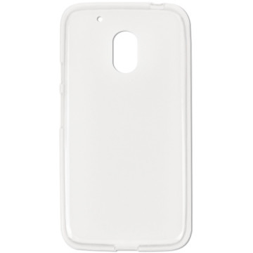 Lenovo Moto G4 Play Case - FLEXmat Case - white