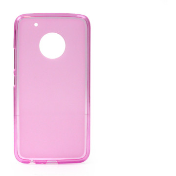 Lenovo Moto G5 Plus Case - FLEXmat Case - pink