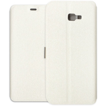 Samsung Galaxy J4 Plus Case - Wallet Book - white