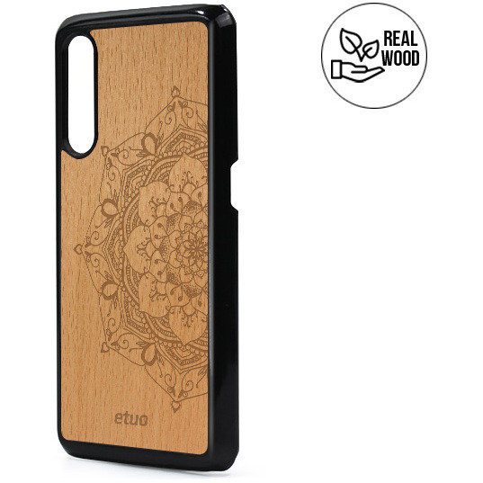 Wood Hard Case - beech - Mandala