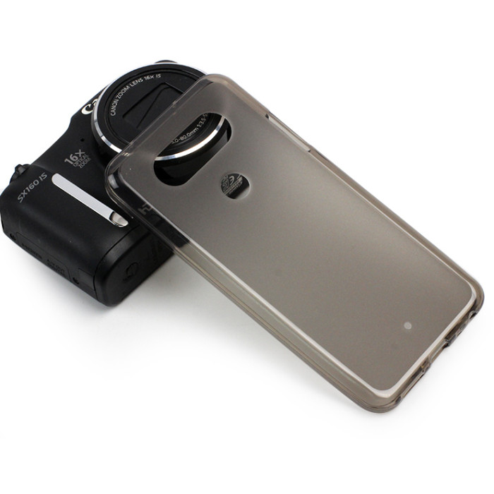 LG Q8 Case - FLEXmat Case - black