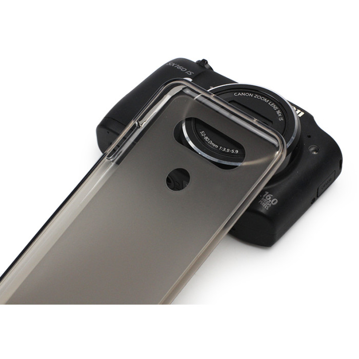 LG Q8 Case - FLEXmat Case - black
