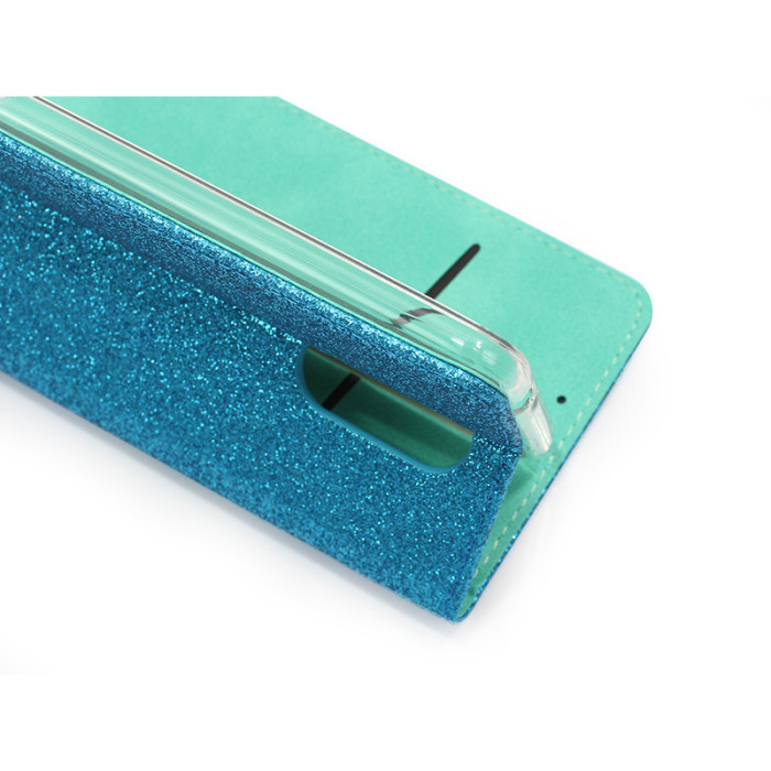LG K9 Case - Glitter Book - blue