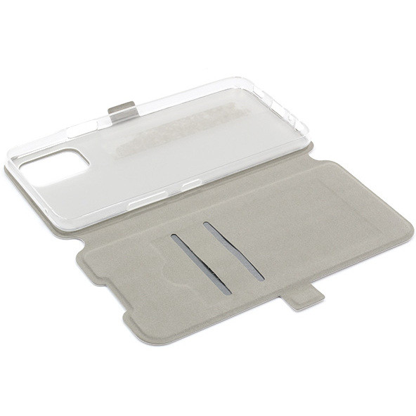 LG K62 Case - Wallet Book - white