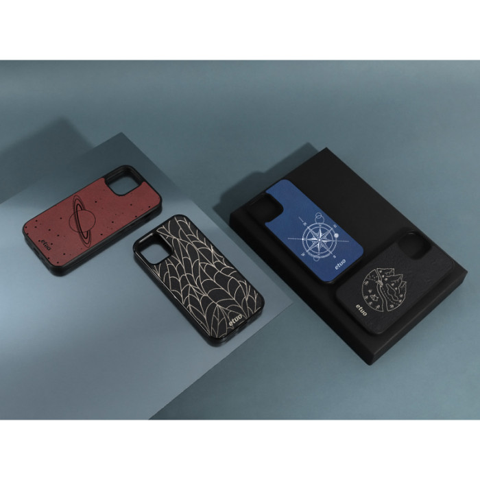 Leather Case - chable blue - Wolf