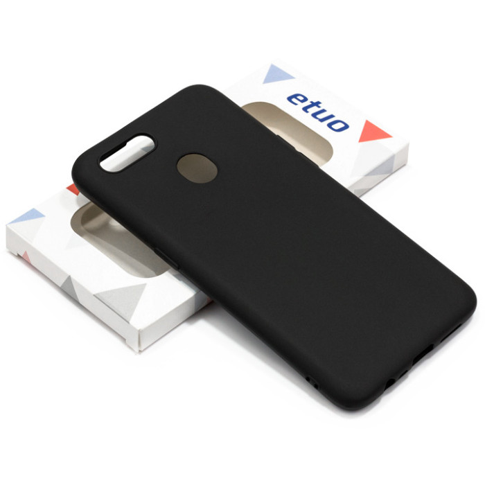 OPPO A12 Case - Soft Flex - black