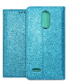 LG K9 Case - Glitter Book - blue thumbnail