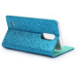 LG K9 Case - Glitter Book - blue thumbnail