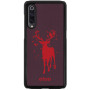 Leather Hard Case - berry - Deer thumbnail