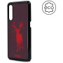 Leather Hard Case - berry - Deer thumbnail