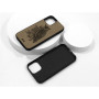 Leather Case - gray - Owl thumbnail