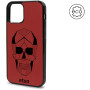 Leather Case - red - Skull thumbnail
