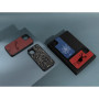 Leather Case - red - Skull thumbnail
